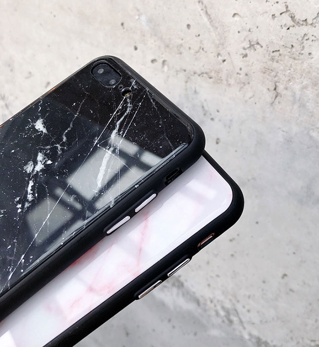 เคสลายหินอ่อน iPhone X , 7 / 8 Plus / 6s Plus